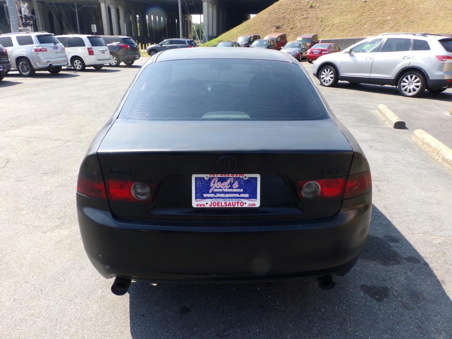 2004 Black Acura TSX 5-speed AT (JH4CL96844C) with an 2.4L L4 DOHC 16V engine, 5-Speed Automatic Overdrive transmission, located at 5700 Curlew Drive, Norfolk, VA, 23502, (757) 455-6330, 36.841885, -76.209412 - Photo#11